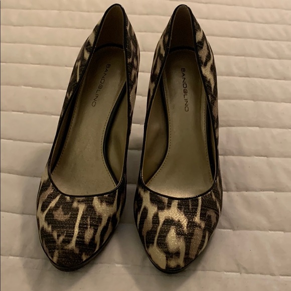 Bandolino leopard print heels - Picture 1 of 4